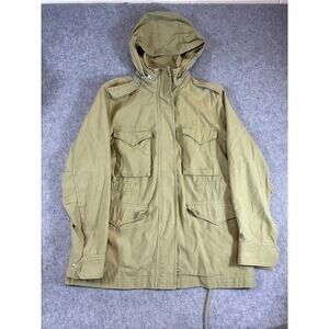 Rag & Bone Field Jacket Mens Green Hooded Utility Military Workwear Outdoor M